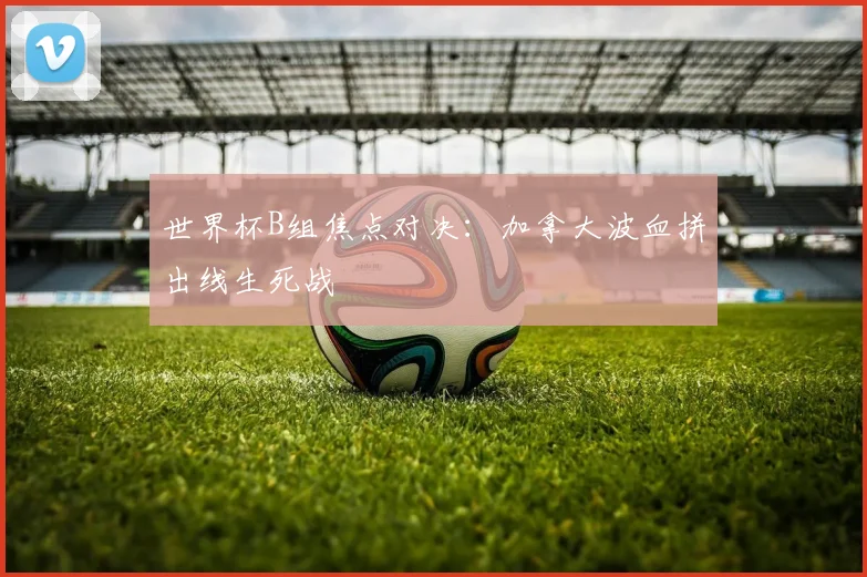 世界杯B组焦点对决：加拿大波血拼出线生死战